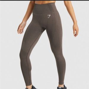 Gymshark Vital Seamless 2.0 Leggings - Brown Marl
